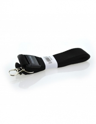 Snur textil Lanyard, Office box negru, 2 x 90 cm